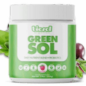 Biosol Organics GreenSol – Superfood Greens Supplement | Hack for Gut Health & Energy Boost
